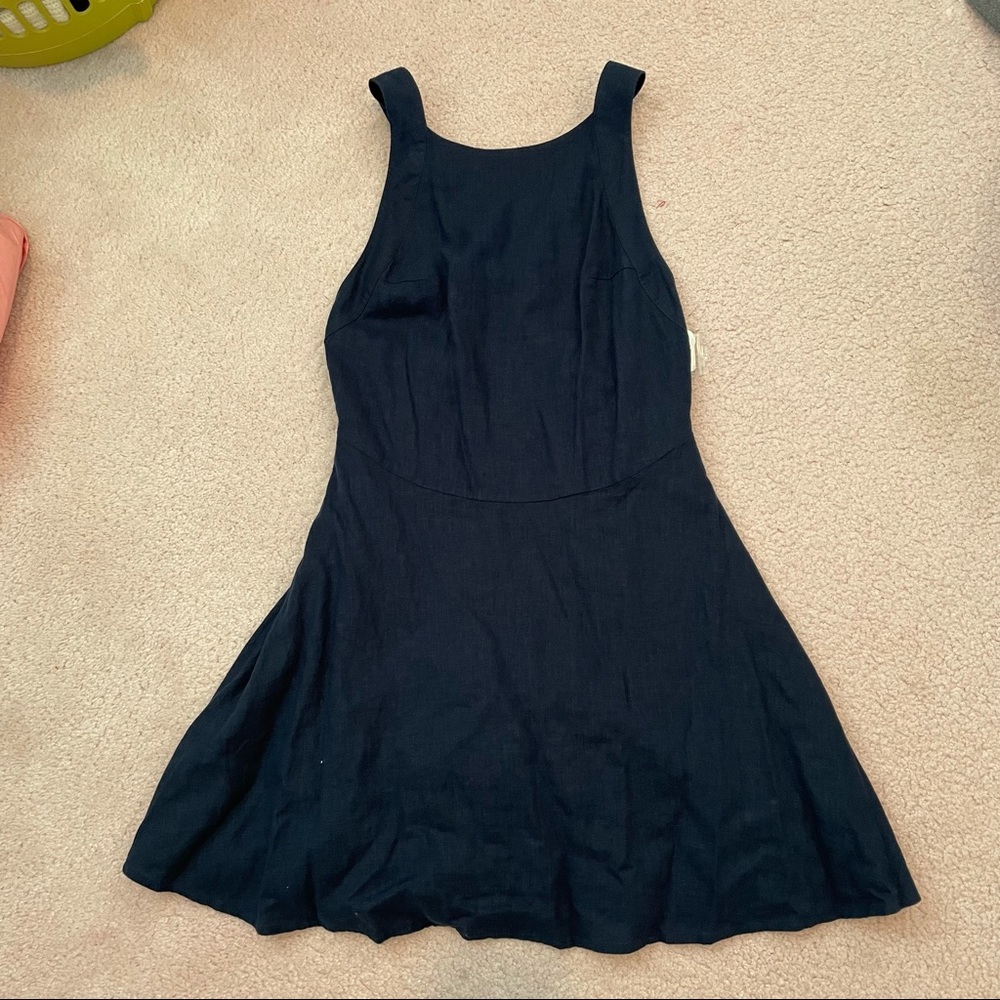 Urban Outfitters navy dress